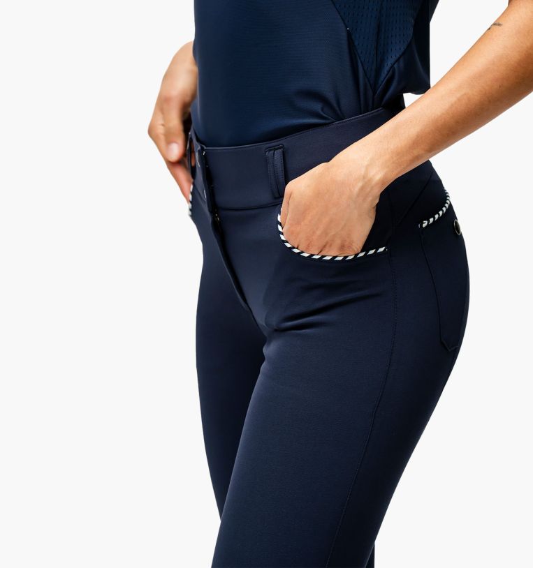Horseware Newmarket Mid Rise Knee Patch Breeches