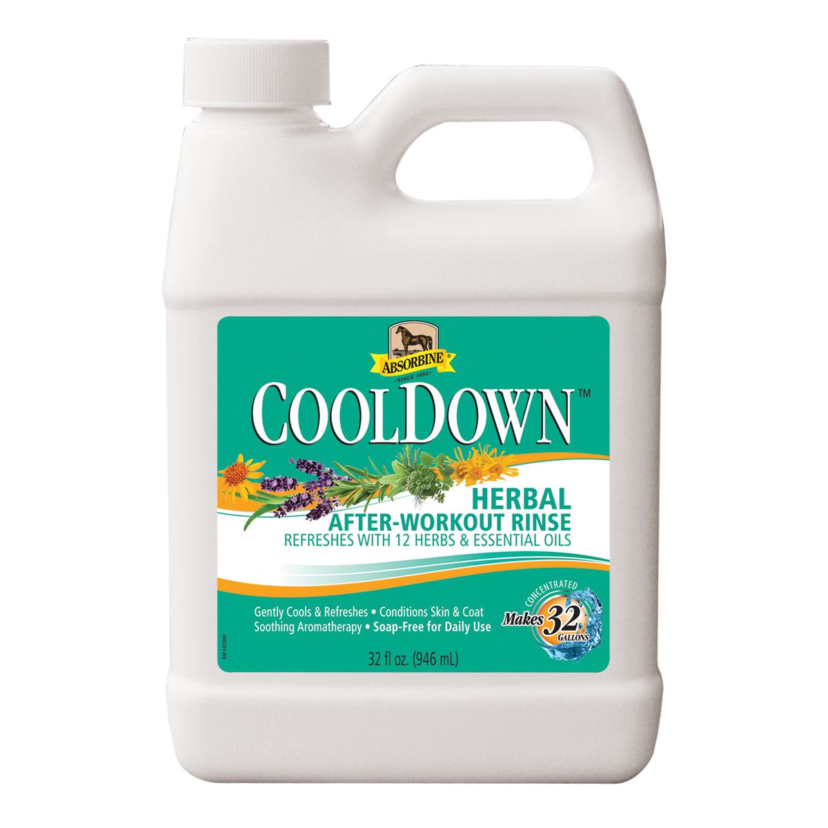 Absorbine Cooldown Herbal After-Workout Rinse